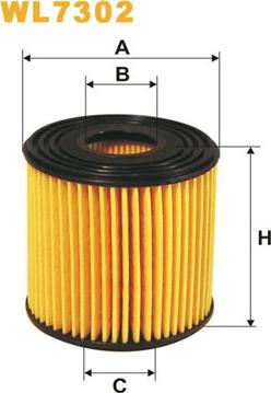 WIX Filters WL7302 - Eļļas filtrs ps1.lv