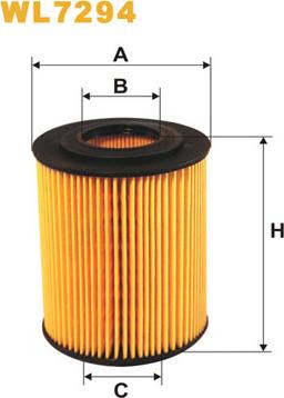 WIX Filters WL7294 - Eļļas filtrs ps1.lv