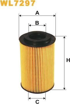 WIX Filters WL7297 - Eļļas filtrs ps1.lv