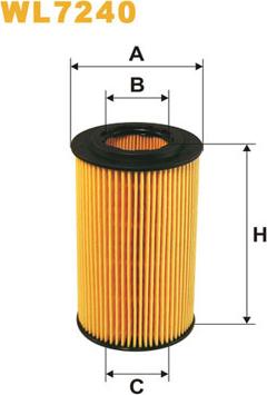 WIX Filters WL7240 - Eļļas filtrs ps1.lv