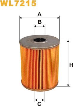 WIX Filters WL7215 - Eļļas filtrs ps1.lv