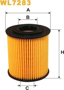 WIX Filters WL7283 - Eļļas filtrs ps1.lv