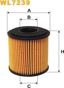 WIX Filters WL7239 - Eļļas filtrs ps1.lv