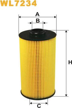 WIX Filters WL7234 - Eļļas filtrs ps1.lv