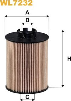 WIX Filters WL7232 - Eļļas filtrs ps1.lv