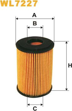 WIX Filters WL7227 - Eļļas filtrs ps1.lv