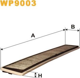 WIX Filters WP9003 - Filtrs, Salona telpas gaiss ps1.lv