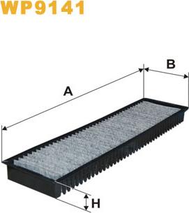 WIX Filters WP9141 - Filtrs, Salona telpas gaiss ps1.lv