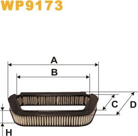 WIX Filters WP9173 - Filtrs, Salona telpas gaiss ps1.lv