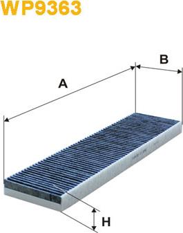 WIX Filters WP9363 - Filtrs, Salona telpas gaiss ps1.lv