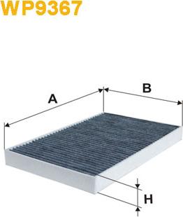 WIX Filters WP9367 - Filtrs, Salona telpas gaiss ps1.lv
