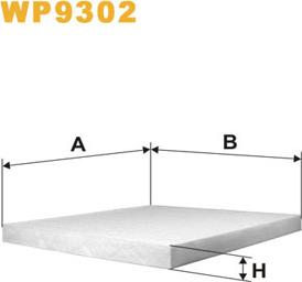 WIX Filters WP9302 - Filtrs, Salona telpas gaiss ps1.lv