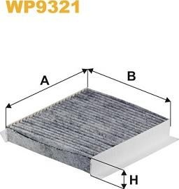 WIX Filters WP9321 - Filtrs, Salona telpas gaiss ps1.lv