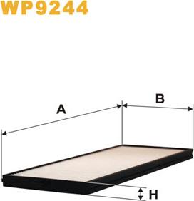 WIX Filters WP9244 - Filtrs, Salona telpas gaiss ps1.lv