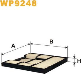 WIX Filters WP9248 - Filtrs, Salona telpas gaiss ps1.lv