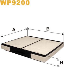 WIX Filters WP9200 - Filtrs, Salona telpas gaiss ps1.lv