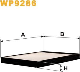 WIX Filters WP9286 - Filtrs, Salona telpas gaiss ps1.lv