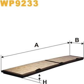 WIX Filters WP9233 - Filtrs, Salona telpas gaiss ps1.lv