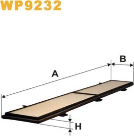 WIX Filters WP9232 - Filtrs, Salona telpas gaiss ps1.lv