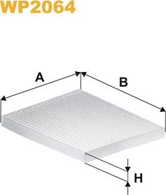 WIX Filters WP2064 - Filtrs, Salona telpas gaiss ps1.lv