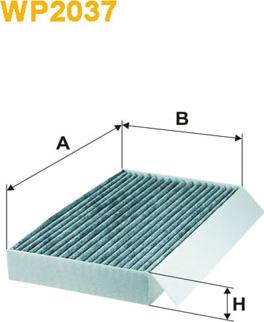 WIX Filters WP2037 - Filtrs, Salona telpas gaiss ps1.lv