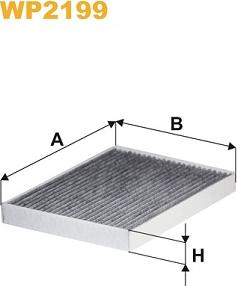 WIX Filters WP2199 - Filtrs, Salona telpas gaiss ps1.lv