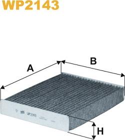 WIX Filters WP2143 - Filtrs, Salona telpas gaiss ps1.lv