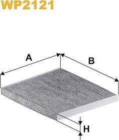 WIX Filters WP2121 - Filtrs, Salona telpas gaiss ps1.lv