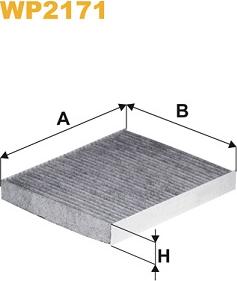 WIX Filters WP2171 - Filtrs, Salona telpas gaiss ps1.lv