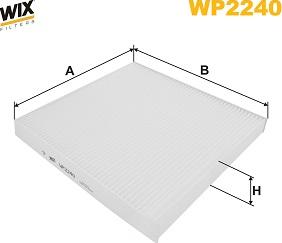 WIX Filters WP2240 - Filtrs, Salona telpas gaiss ps1.lv