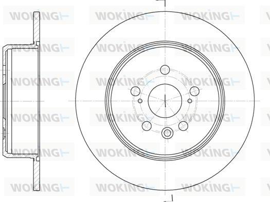 Kavo Parts BR-9341-C - Bremžu diski ps1.lv