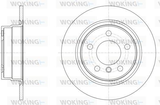 Woking D61450.00 - Bremžu diski ps1.lv