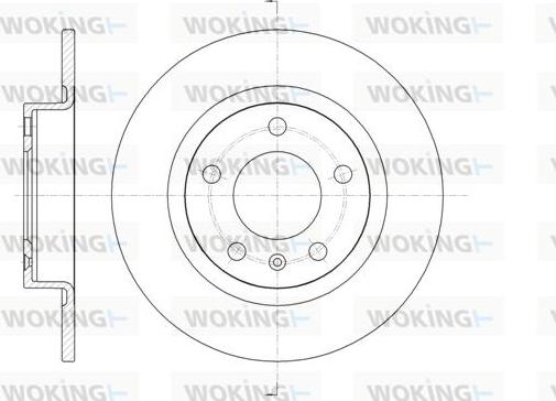 Woking D61469.00 - Bremžu diski ps1.lv