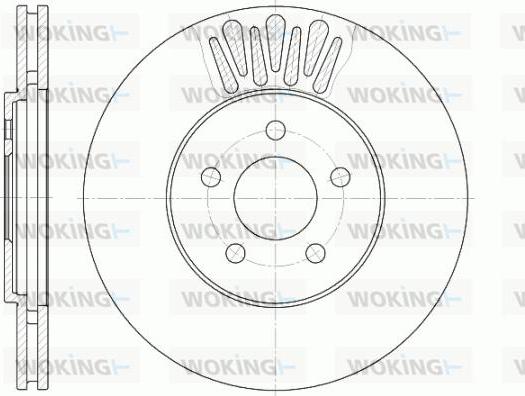 MOPAR PARTS 4879138AC - Bremžu diski ps1.lv