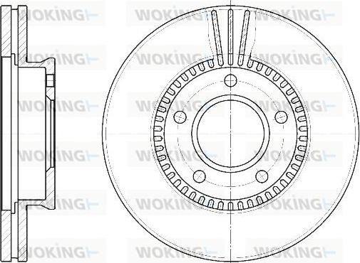 BENDIX 520688 - Bremžu diski ps1.lv