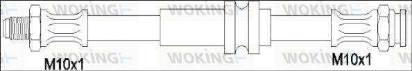 Woking G1903.23 - Bremžu šļūtene ps1.lv