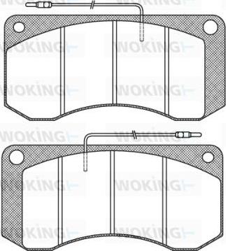 ACDelco AC0581148D - Bremžu uzliku kompl., Disku bremzes ps1.lv