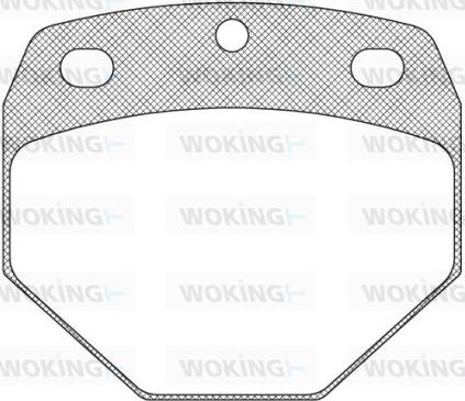 Woking JSA 7153.00 - Bremžu uzliku kompl., Disku bremzes ps1.lv