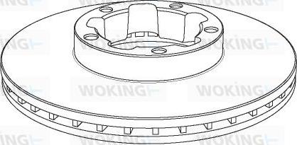 Woking NSA1148.20 - Bremžu diski ps1.lv