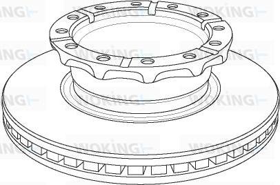 Brembo 09718341 - Bremžu diski ps1.lv