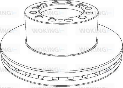 Woking NSA1109.20 - Bremžu diski ps1.lv