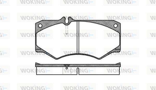 Woking P1473.30 - Bremžu uzliku kompl., Disku bremzes ps1.lv