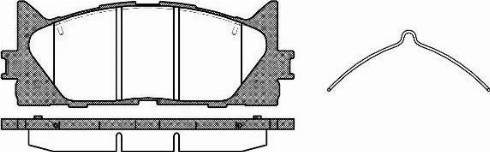 Woking P13333.00 - Bremžu uzliku kompl., Disku bremzes ps1.lv