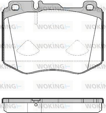 Mercedes-Benz A000420670064 - Bremžu uzliku kompl., Disku bremzes ps1.lv