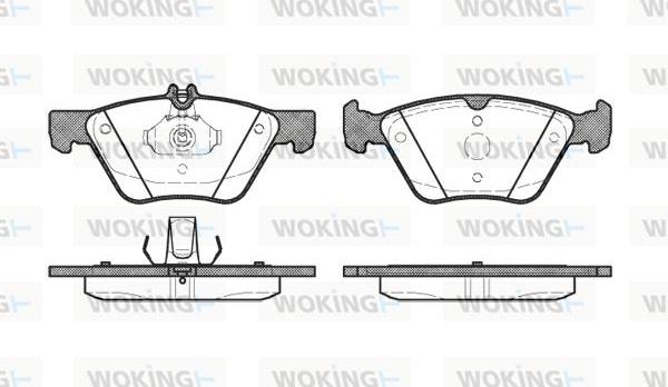 Woking P7013.20 - Bremžu uzliku kompl., Disku bremzes ps1.lv