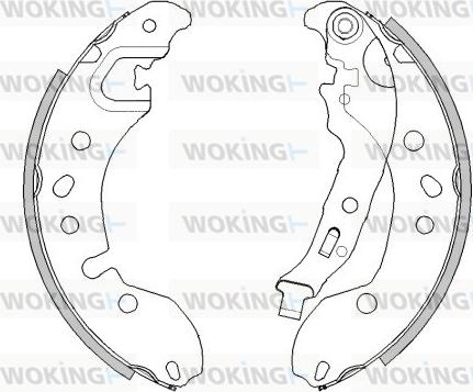 Woking Z4442.00 - Bremžu loki ps1.lv