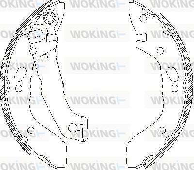 Woking Z4401.00 - Bremžu loki ps1.lv