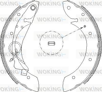 Woking Z4419.00 - Bremžu loki ps1.lv