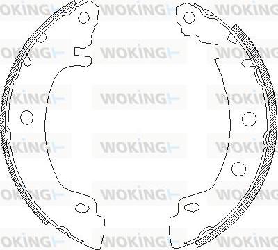 Woking Z4416.00 - Bremžu loki ps1.lv