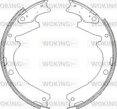 Woking Z4424.00 - Bremžu loki ps1.lv